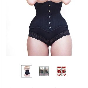 Alter Ego Steel boned Corset/Waist Trainer.    26.  Short.  Curvy.